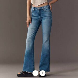 MOTHER The Weekender Mid-Rise Flare Jeans